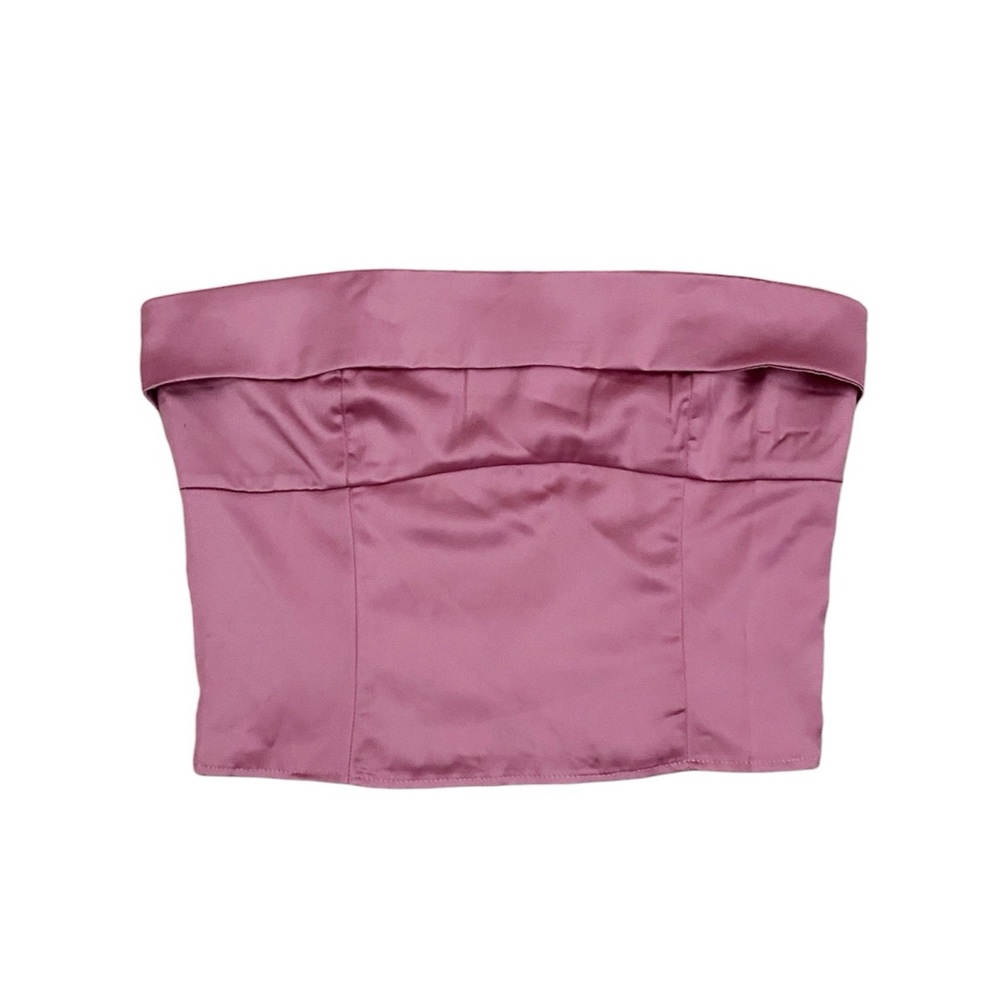 Pink Satin Top